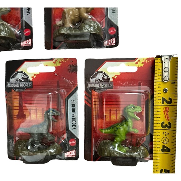 Jurassic World Micro Collection Set Of 5‎ Figures Cake Toppers - Picture 5 of 6